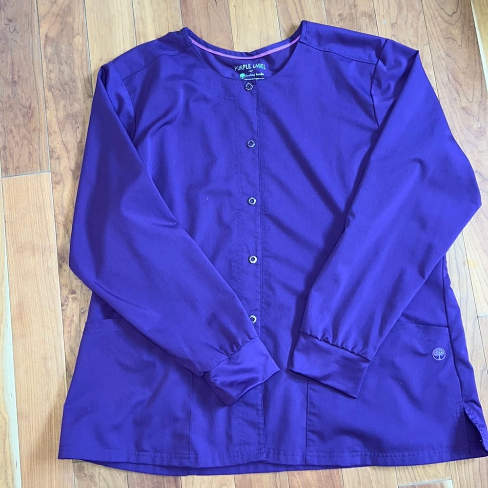 Purple Scrub Jacket